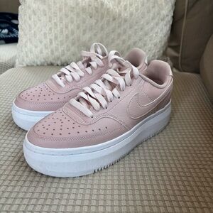 Women's Nike Court Vision Alta Sneaker. Size 7 excellent condition